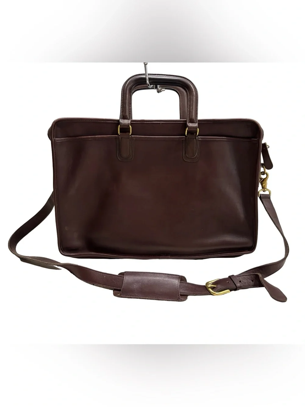 Vintage Coach Legacy Leather Briefcase Messenger Bag Brown USA Made F4C-5276